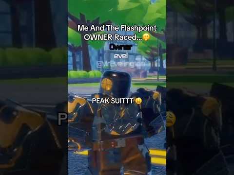 I Raced THE OWNER Of Flashpoint… 😱🫢 #flashpoint #roblox