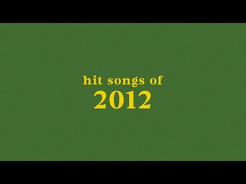 hit songs of 2012 + spotify playlist