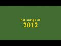 Hit Songs Of 2012 Spotify Playlist