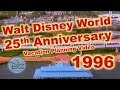 Walt Disney World 25th Anniversary Vacation Planning Video 1996 Magic Kingdom Epcot