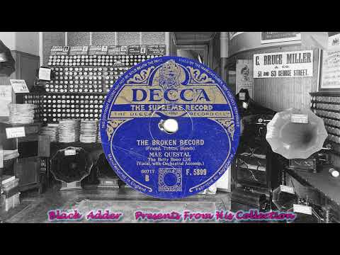 Mae Questal - The Broken Record(1936)