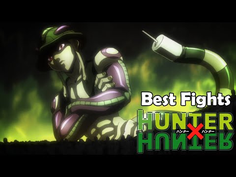 Best Fights Hunter X Hunter [60FPS]