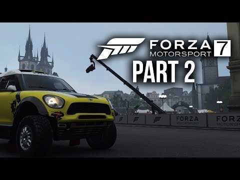 Forza Motorsport 7 Gameplay Walkthrough Part 2 - TROPHY TRUCKS (Full Game) Xbox One X 4K 60fps