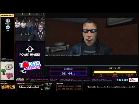 Deus Ex en 45:08 (Any%) [SGDQ2018]