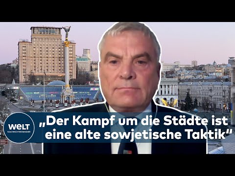 „Beim Kampf um die Städte hat Putin sich verschätzt“ - Generalmajor a.D. Wolski | WELT INTERVIEW