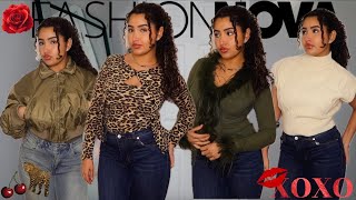FASHION NOVA WINTER TRY ON HAUL 2025 🐆🍒💋