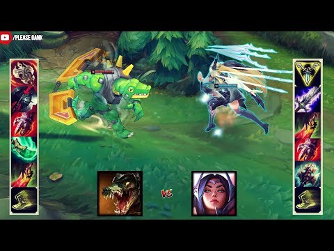 IRELIA vs RENEKTON FULL BUILD FIGHTS!