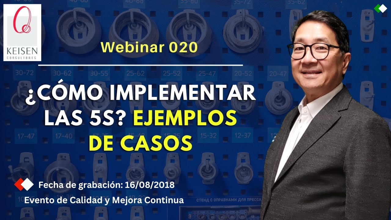 020 - ¿Cómo implementar las 5S? Ejemplos de Casos