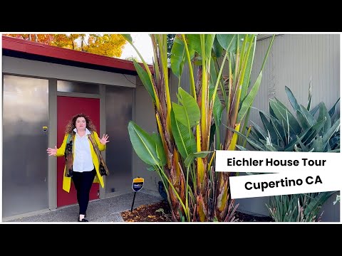 Eichler House Tour Cupertino CA