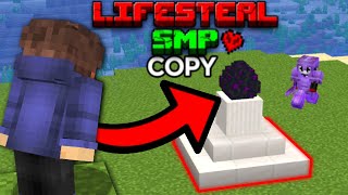 I Used the Rarest Trap on A Minecraft Lifesteal SMP Copy...