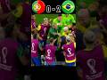 Portugal VS Brazil World Cup Final Imaginary Ronaldo vs Neymar 🔥 #youtube #shorts #football