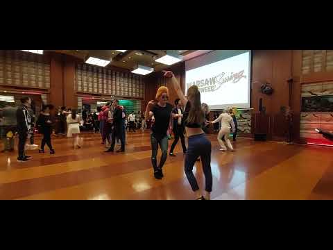 Warsaw Halloween Swing 2022 Strictly Open prelims - Rafał Grzelak &  Paulina Górka