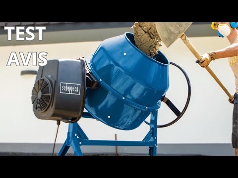 🥇 Scheppach - Bétonnière électrique capacité 160L - MIX160 - Test & Avis (2025)