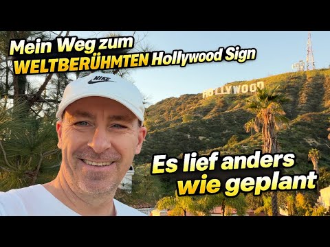 🎬 Hollywood Sign 🇺🇸 Up close - But things didn't go as planned...