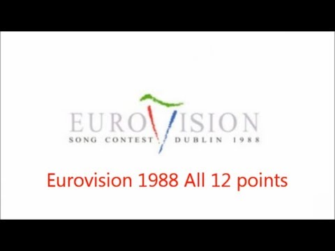 Eurovision 1988 All 12 Points