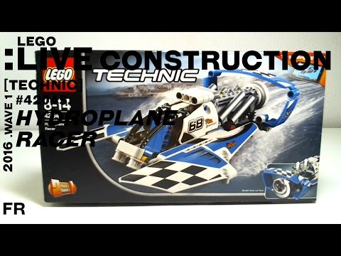 Vidéo LEGO Technic 42045 : L'hydravion de course