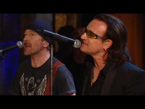 U2 perform "Pride (In The Name Of Love)" at the 2005 Hall of Fame Induction Ceremony