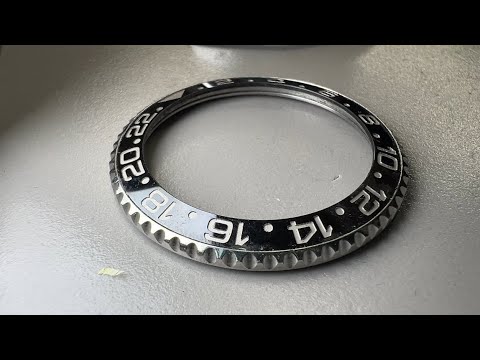 ROLEX CERAMIC bezel insert removal & installation - HOW TO