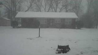 preview picture of video 'Great Blizzard of 2010 - Henderson, TN (Part 2)'