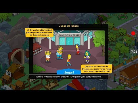 Los Simpson Springfield "Juegos'19: Capítulo #1 - Juego de Juegos" por andres ditlof 720 HD