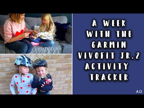 THE BEST ACTIVITY TRACKER FOR KIDS- GARMIN VIVOFIT JR.2 #AD