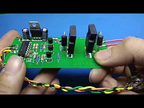 Home Make 24V 30 Amperes DC Motor Speed Controler With Schematic, PCB,Gerber files Video