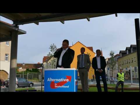2016 06 02 Demonstration für unsere Heimat in Elsterwerda   Rede Kreisvorsitzender Volker Nothing
