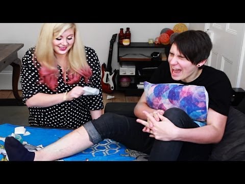 Dan Gets His Legs Waxediioo