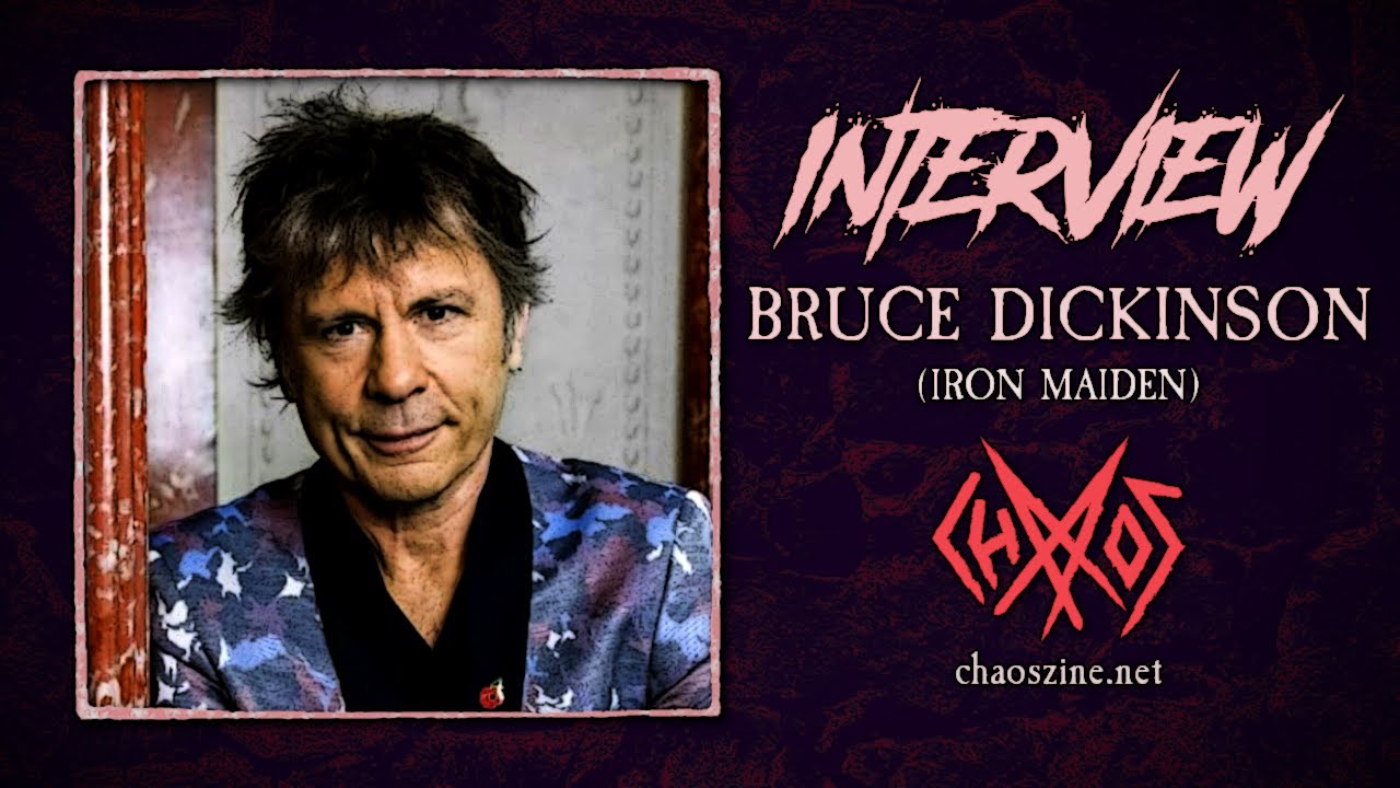 Exclusive: Iron Maiden's Bruce Dickinson talks about 