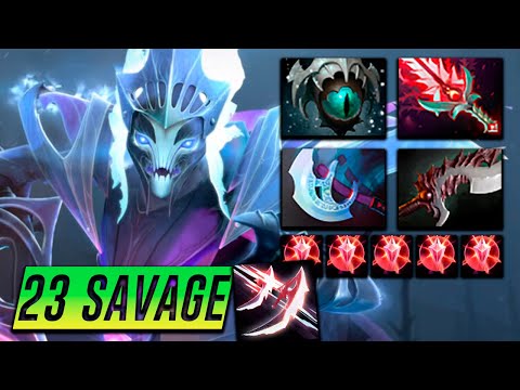 23savage Spectre ARCANA Phantom Advent - Dota 2 Pro Gameplay [Watch & Learn]