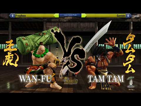 FrogBoss (Wan-Fu) vs Gamble (Tam Tam) - SamSho - Okizeme #22