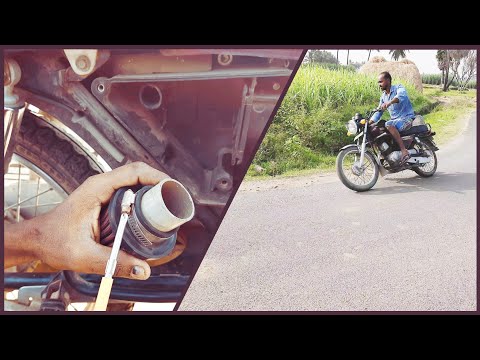 Air filter change in bike sound is amazing Yamaha Crux bike