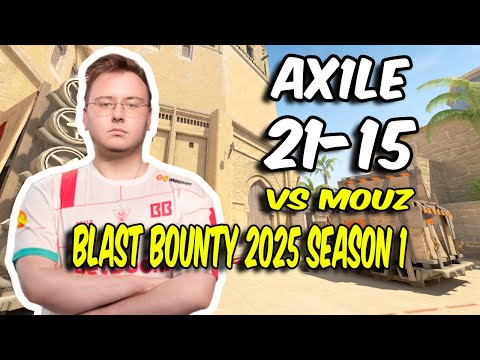BetBoom Ax1Le (21/15) vs MOUZ (MIrage) BLAST Bounty 2025 Season 1 | CS2 POV