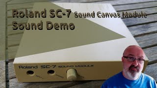Video thumbnail for Roland SC-7 Sound Canvas Modules - Sound Demo by Runningonair