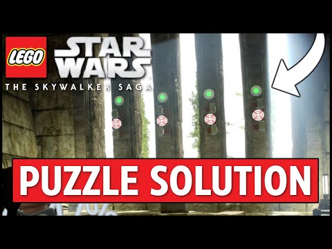 Ceremony Wall Puzzle Solution - LEGO Star Wars The Skywalker Saga