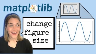 How to change the matplotlib figure size with figsize and rcParams || Matplotlib Tips