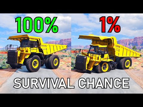 Realistic Survival Chance Crashes #57 | BeamNG.drive