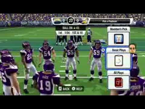 madden nfl 09 all-play wii cheats