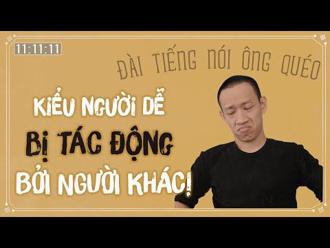 Làm sao để KHÔNG BỊ ẢNH HƯỞNG bởi người khác ? | Nguyễn Hữu Trí| Đài tiếng nói ông Quéo #17