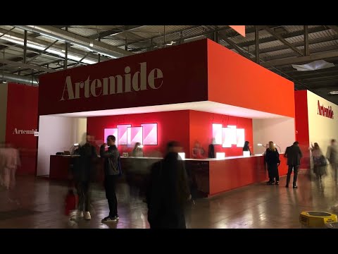 Artemide Messestand Euroluce 2025