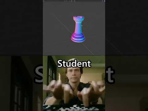 Blender Modeling a Rook #blendertutorial #blenderforbegginer #blender #3d #tutorial #chess