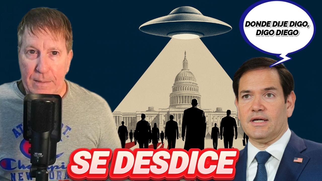 ESCÁNDALO EN EE.UU: MARCO RUBIO HUNDE THE AGE OF DISCLOSURE Y SE DESDICE DE TODO