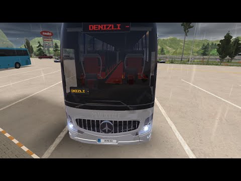 Bus simulatör Denizli-Antalya yolcusu kalmasın