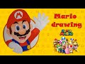 How To Draw Super Mario Super Mario Zeichnen تعليم الرسم سوبر ماريو