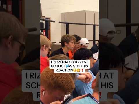 He is so cute 🥰 #trending #rizzgod #rizz #crush #school #reaction #dating #couple #flirting #omg