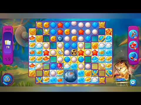 Fishdom 2022, no Boosters,  2459  level  -  прохождение без бустеров,  2459  уровень.