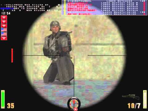 RtCW multiplayer S4NDMoD servers