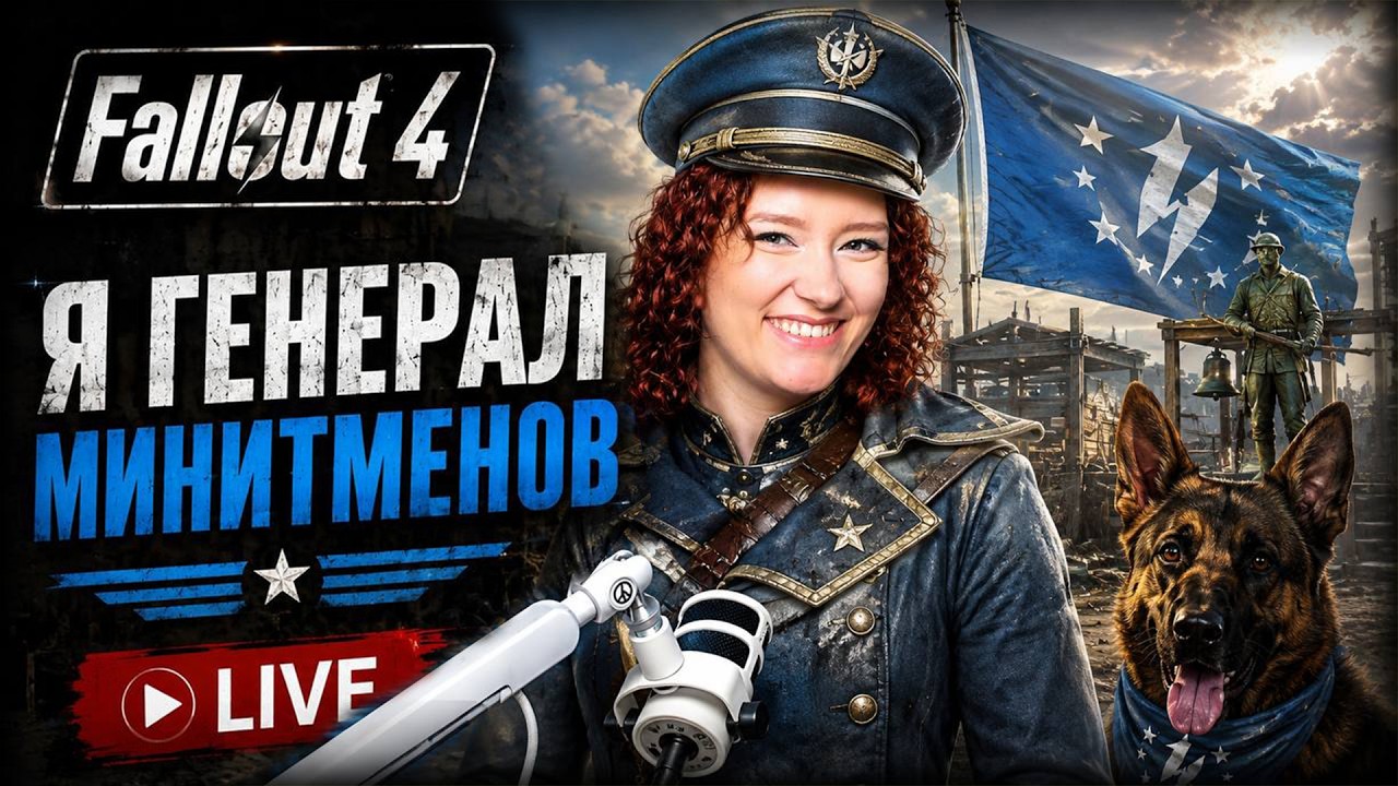 МАМА, Я ГЕНЕРАЛ☢️(Fallout 4 | серия 2)