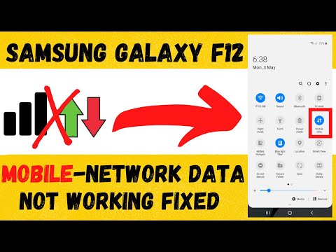 Samsung Galaxy F12 : Network / Data Not Working & Not Showing Problem