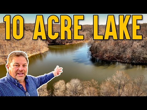 10 acre Lake - Build Off-the-Grid Cabin, Work From Home - PRIVACY + FREEDOM on 100 acres